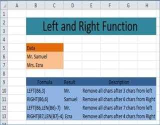 Remove characters from text in Excel