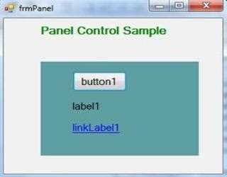Panel Control in C#.Net