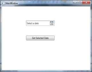 DatePicker control in WPF