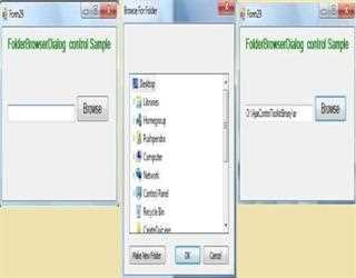 FolderBrowserDialog Control in VB.Net
