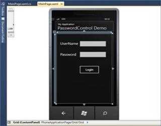 Password Control in Windows Phone 7 Development