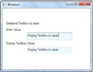 Dynamic Bind TextBox Data to Label Control in WPF