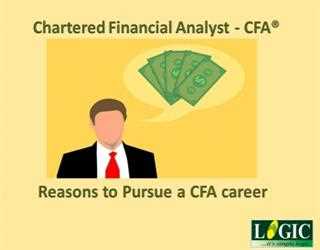 Reasons to Pursue a CFA career