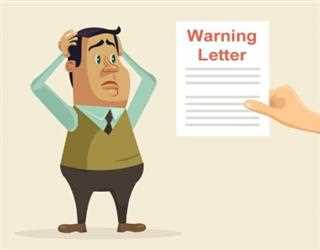 Avoid These 4 Red Flags Using A Warning Letter