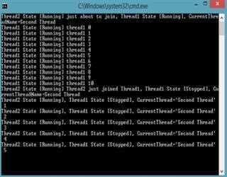 Join, Sleep and Interrupt methods in C# Threading