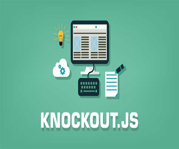 How would you handle data fetching and updating in a Knockout.js application?
