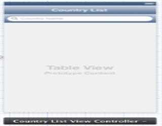 Implementing UISearchBar in Table View