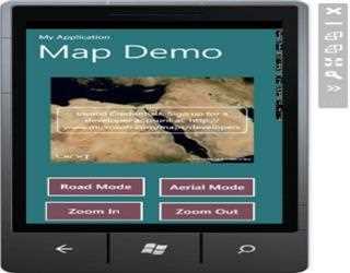 Map Control in Windows 7 Phone Development