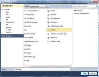 Using Table Service Data Model in Windows Azure