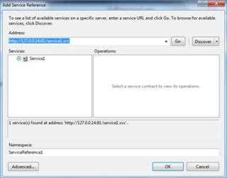 Creating WCF Service Web Role in Windows Azure Application