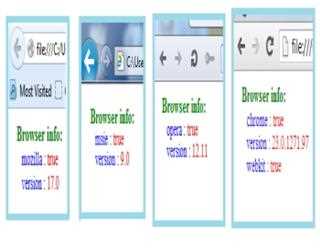 Getting Browser Version using JQuery