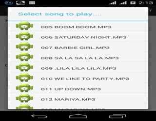 Custom Media player in Android