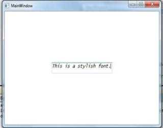 Textbox control in WPF