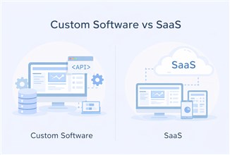 Custom Software Solutions vs SaaS: Which Is Right for Enterprise Growth?