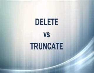 DELETE, TRUNCATE with RESEED Identity in SQL Server