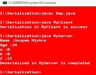 Serialization in Java