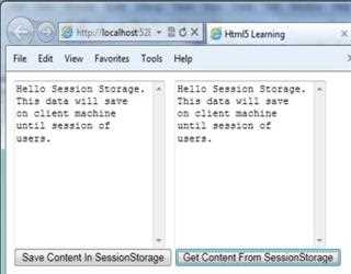 Storing data on Client in HTML5