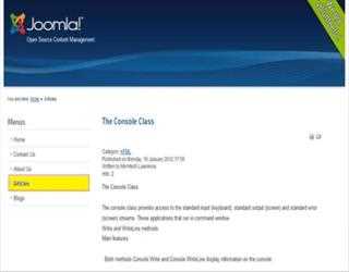Content Manager in Joomla