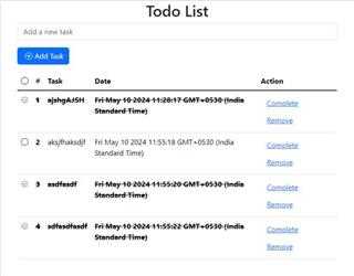 How to create a TODO list project in AngularJs?