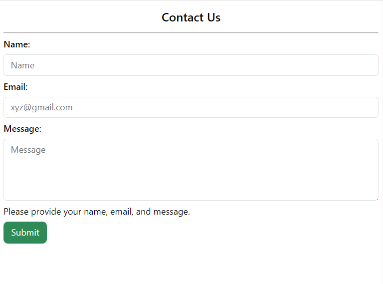 Optimizing HTML Forms