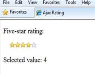 Ajax Toolkit Rating Control in ASP.Net