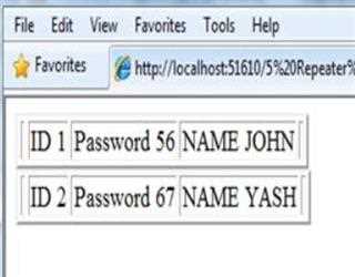 Repeater Control in ASP.Net