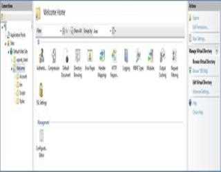 Configuration of Virtual Directory in IIS 7