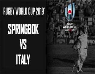 South Africa vs Italy RWC 2019: What, when, how to follow the match