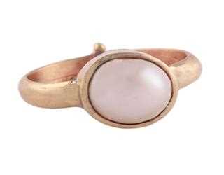 Pearl Panchdhatu Adjustable Ring for Men