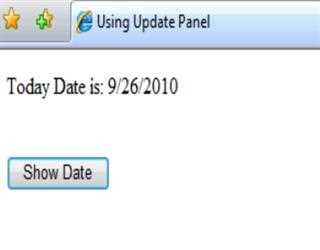 ASP.Net AJAX Server Control: UpdateProgress, UpdatePanel