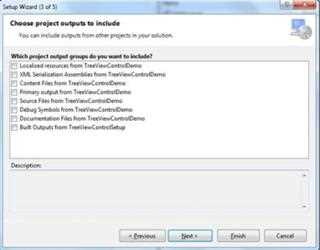 How to create a setup project for windows application