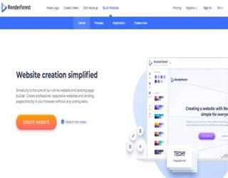 Renderforest Website Maker: Best Website Maker in 2020