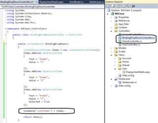 Ways to bind Dropdown list in ASP.net MVC