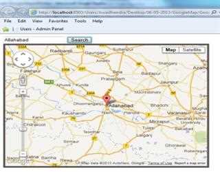 Integrated Google Map API in your web site