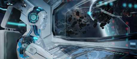 How are artificial intelligence and machine can be used for space purposes?