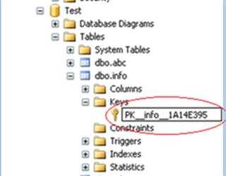 How to Drop Primary Key Constraint