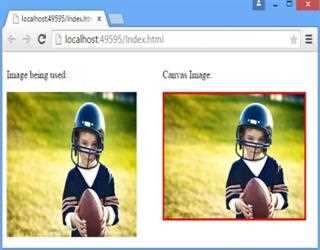 Draw Images on Canvas in HTML 5
