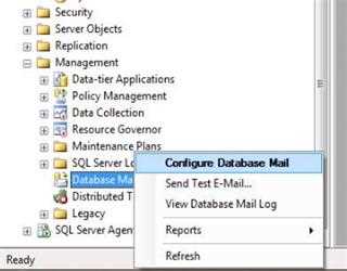 Database Mail in SQL Server