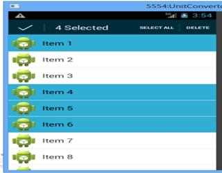 Android Delete Multiple Selected Items in Listview