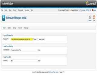 Creating Custom Module in Joomla