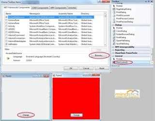 Creating and using Windows Forms Control Library in C#.Net