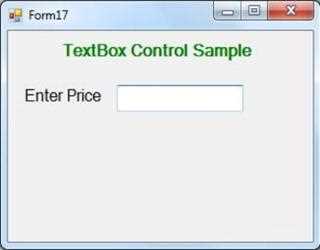 TextBox Control in VB.Net