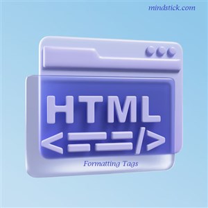 Explain the HTML Formatting tags
