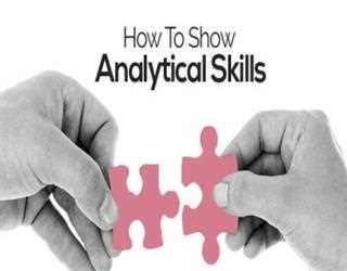 Improve your analytical skills for success