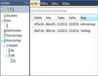 Create Log Event in Windows Azure