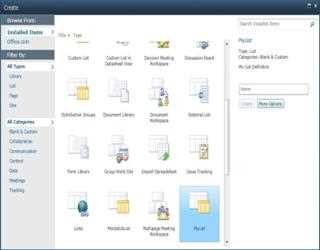 List Definition in SharePoint 2010