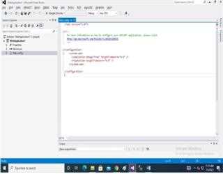 what is web.config file in .NET with example.