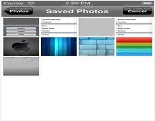 Sample on displaying device images into UIViewController in iOS