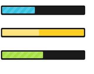 Stylish CSS3 progress bars