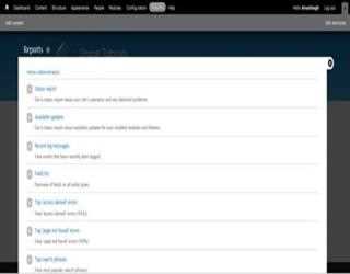 Drupal Reports Manager